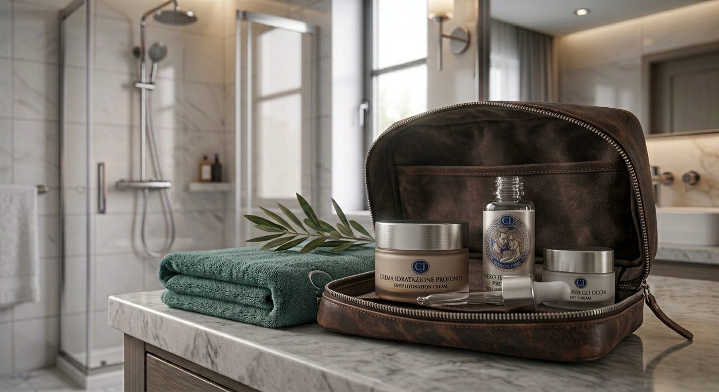 Deep Hydration Set: Moisturising face cream, Concentrated hydrating serum, Soothing eye contour cream
