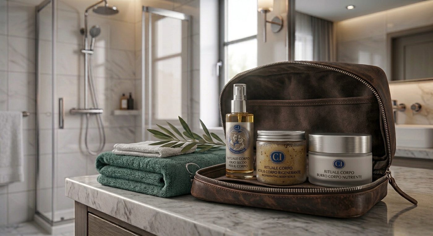 Body Ritual Set: Nourishing body oil, Gentle body scrub, Body butter
