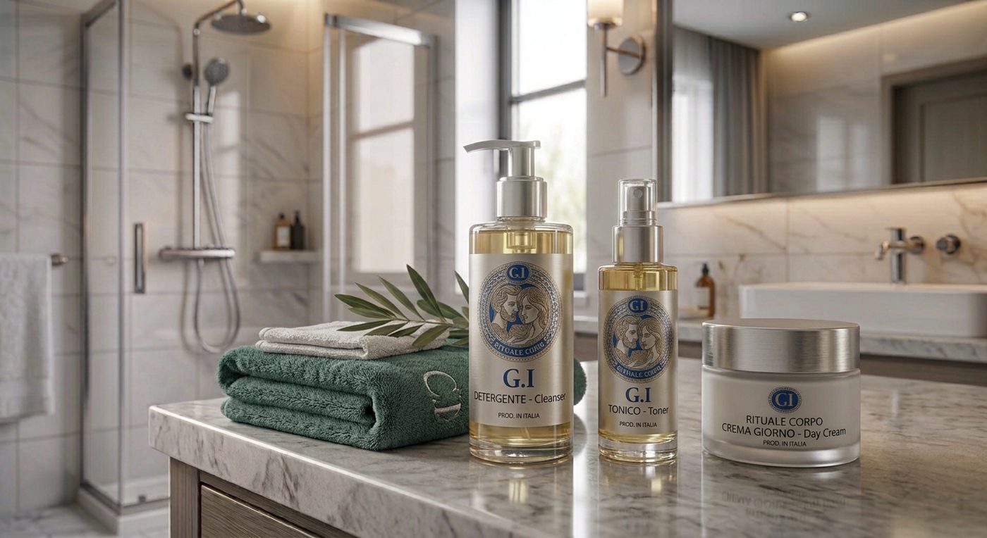 Skincare Essentials Set: Gentle face cleanser, Soothing alcohol-free toner, Light day cream